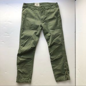 Military Lotan Military Style Olive Green Pants, Size 4.